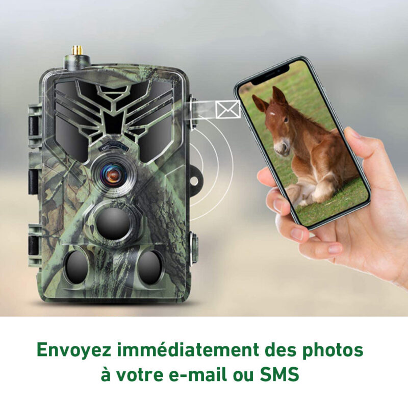 Caméra de Chasse Connectée avec Alerte SMS/MMS – Image 4