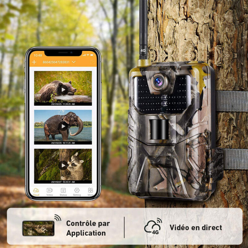 Caméra de Chasse 4K Connectée en 4G – Image 4