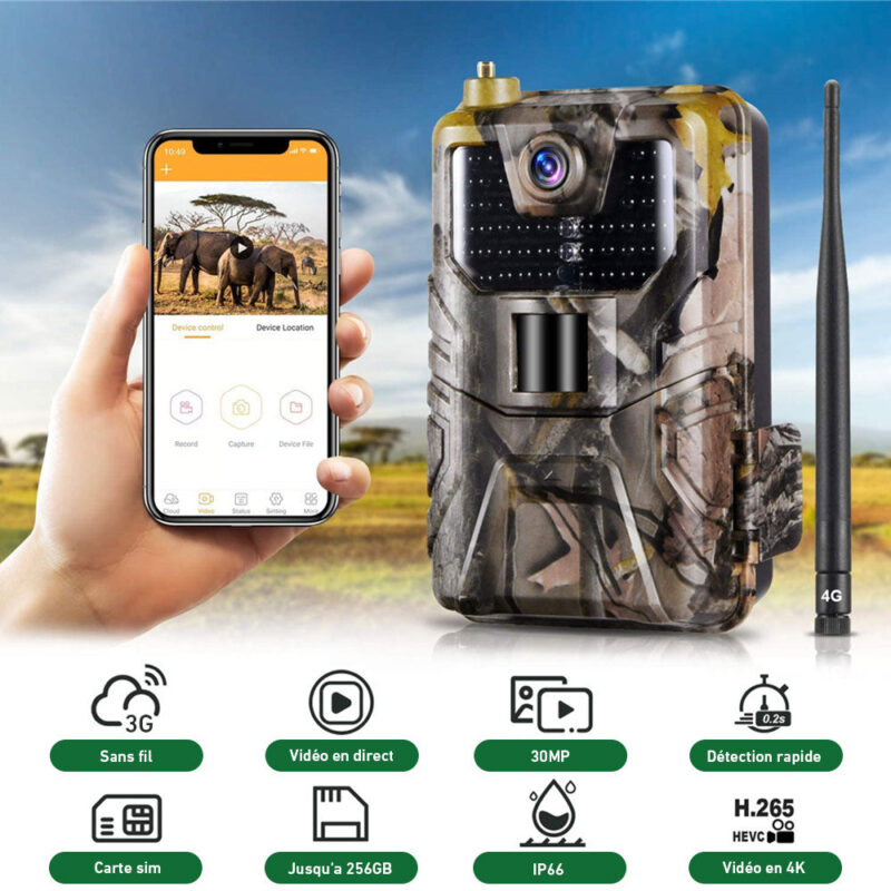 Caméra de Chasse 4K Connectée en 4G – Image 3